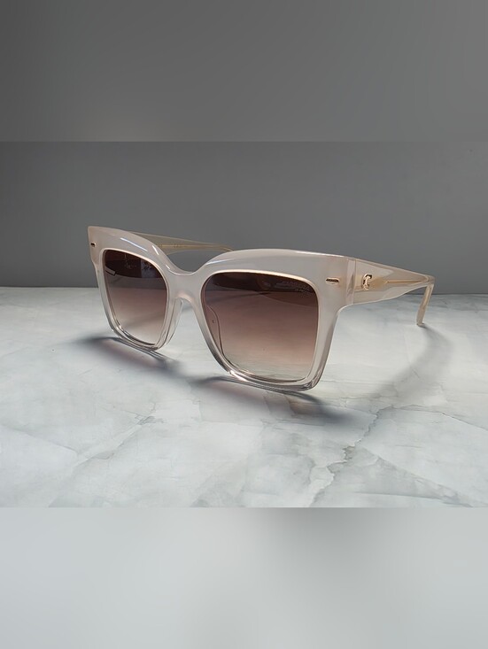 Carrera Accessories - Carrera 3037/S Pearl White Square Sunglasses New w/ Case 54-17-140
